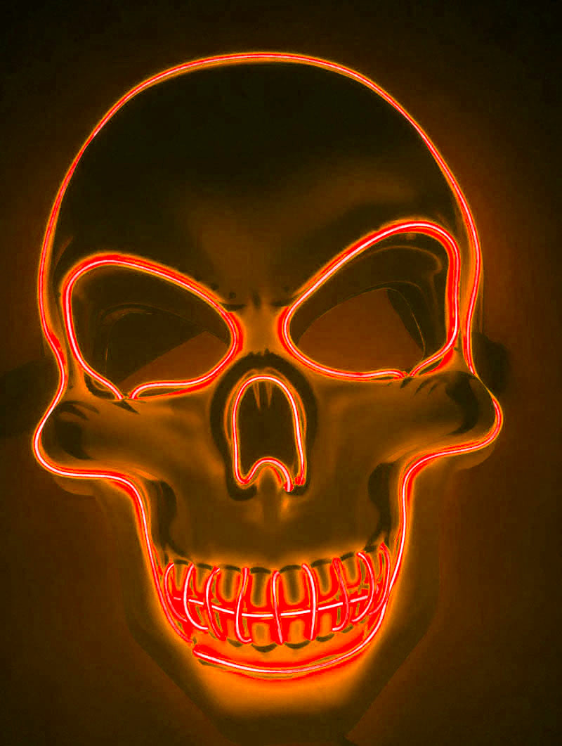 GlowSkull Mask