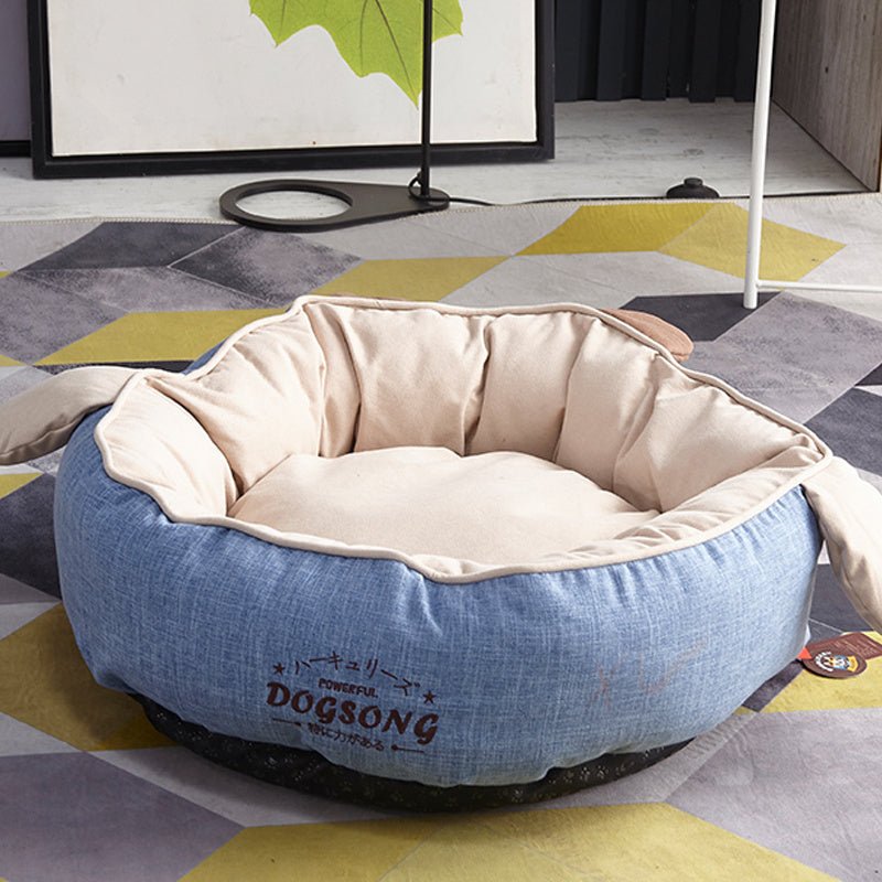 Removable and Washable Cat Nest Dog Bed Pet Cave Teddy Bichon Dog Cushion Lamb Wool Soft Comfortable and Durable - Shop Ornavi