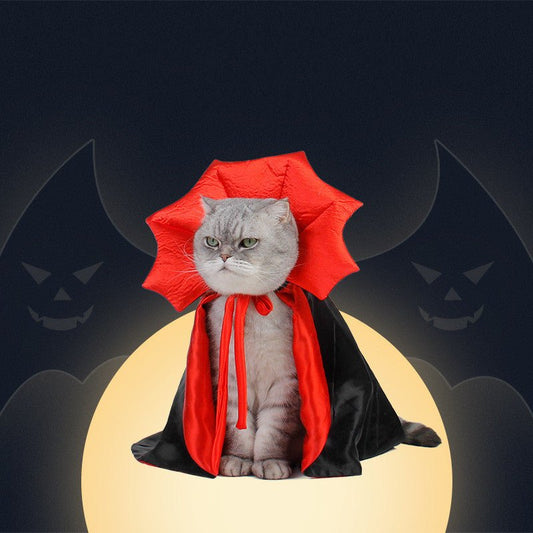 Spooky Vampire Pet Cape - Shop Ornavi