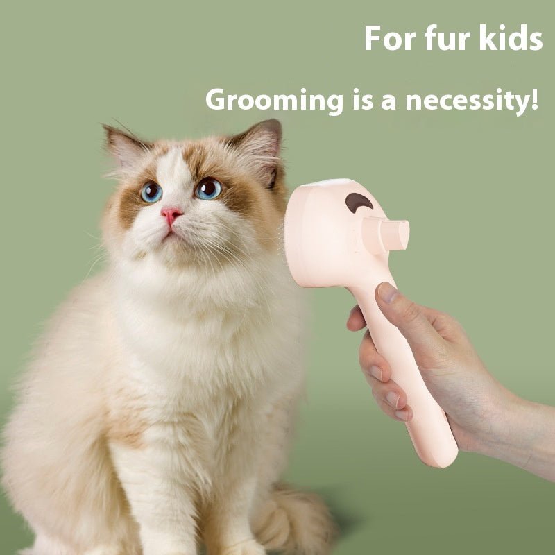 Pets Spray Hair Comb Pet Hair Remover Cleaning Brush Cats Grooming Dog Accessories Tools Dematting Water Mist Humidifier Comb Pet Supplies - Shop Ornavi