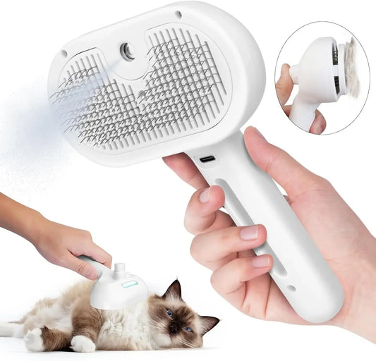 Pets Spray Hair Comb Pet Hair Remover Cleaning Brush Cats Grooming Dog Accessories Tools Dematting Water Mist Humidifier Comb Pet Supplies - Shop Ornavi