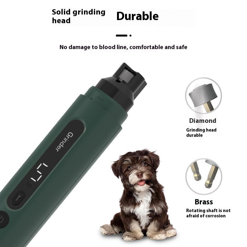 Rechargeable & Super Quiet 5 - Speed Pet Nail Trimmer - Shop Ornavi
