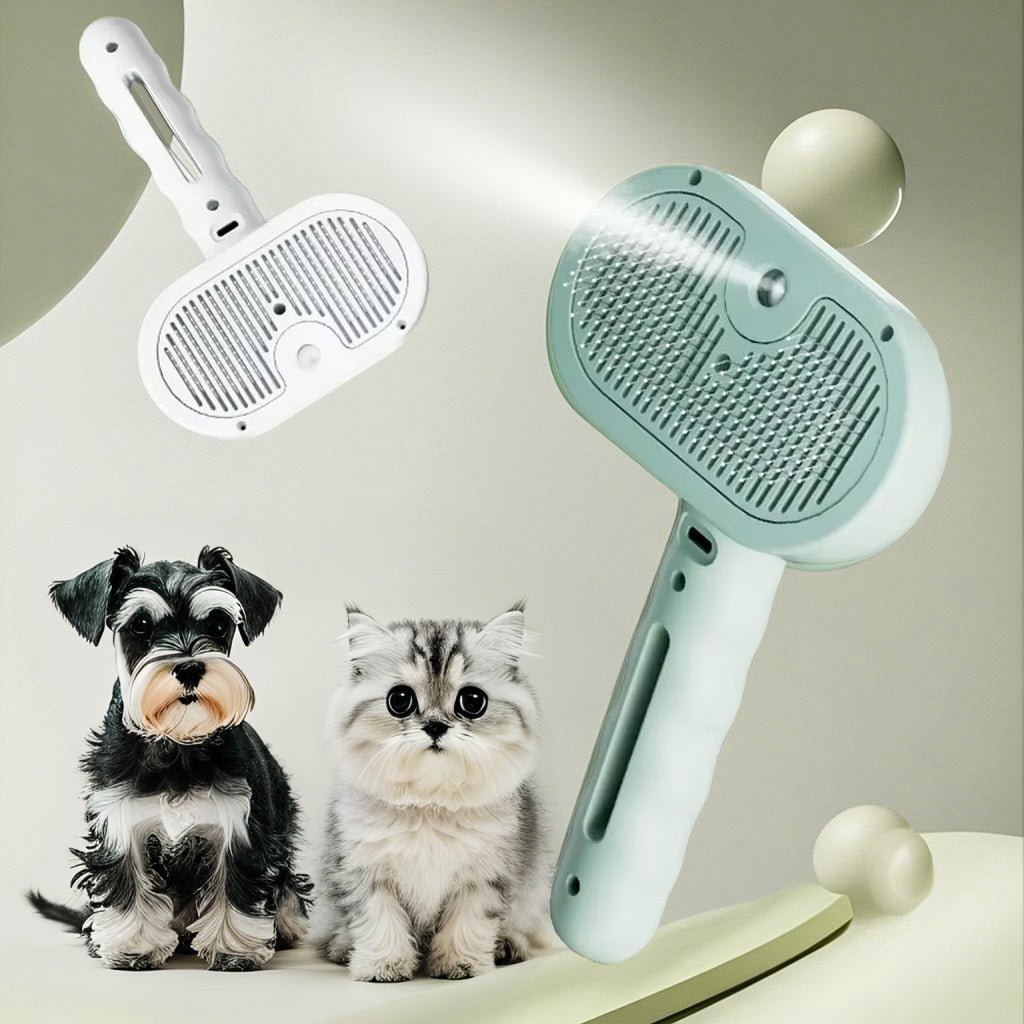 Pets Spray Hair Comb Pet Hair Remover Cleaning Brush Cats Grooming Dog Accessories Tools Dematting Water Mist Humidifier Comb Pet Supplies - Shop Ornavi
