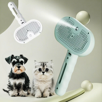 Pets Spray Hair Comb Pet Hair Remover Cleaning Brush Cats Grooming Dog Accessories Tools Dematting Water Mist Humidifier Comb Pet Supplies - Shop Ornavi