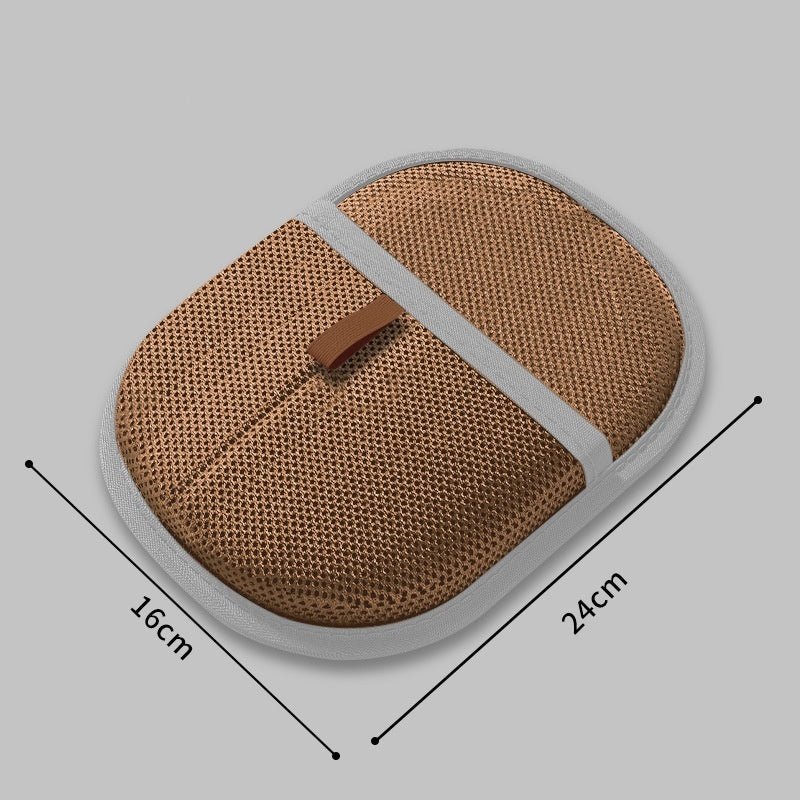 Pet Hair Remover Mitt Pet Hair Remover Gloves Deshedding Brush Glove For Dog Cat Rabbit With Long Short Curly Hair - Shop Ornavi