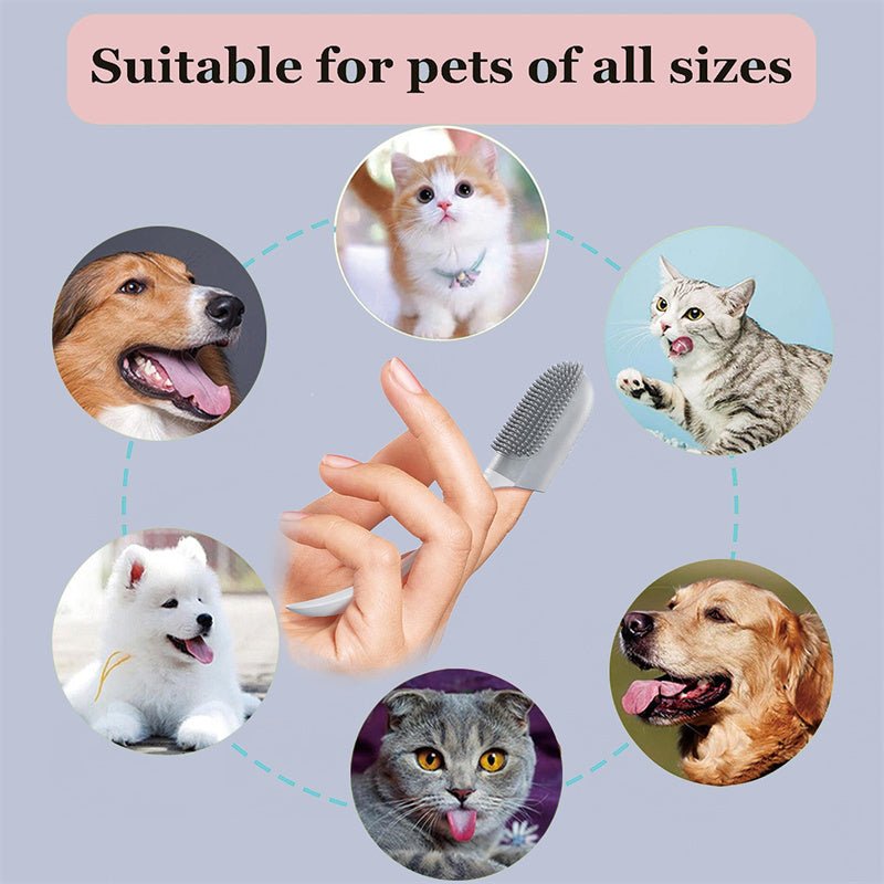 Dog & Cat Finger Toothbrush – Easy Oral Care Tool - Shop Ornavi
