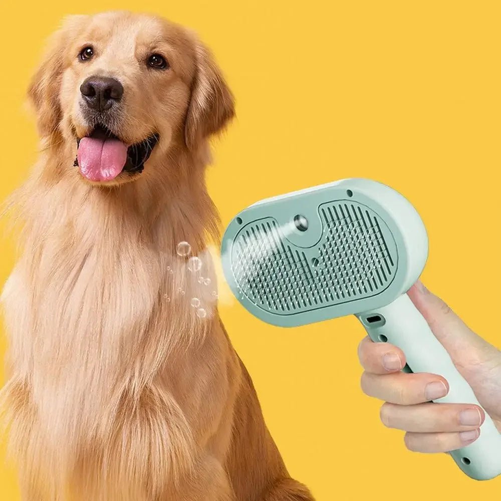 Pets Spray Hair Comb Pet Hair Remover Cleaning Brush Cats Grooming Dog Accessories Tools Dematting Water Mist Humidifier Comb Pet Supplies - Shop Ornavi
