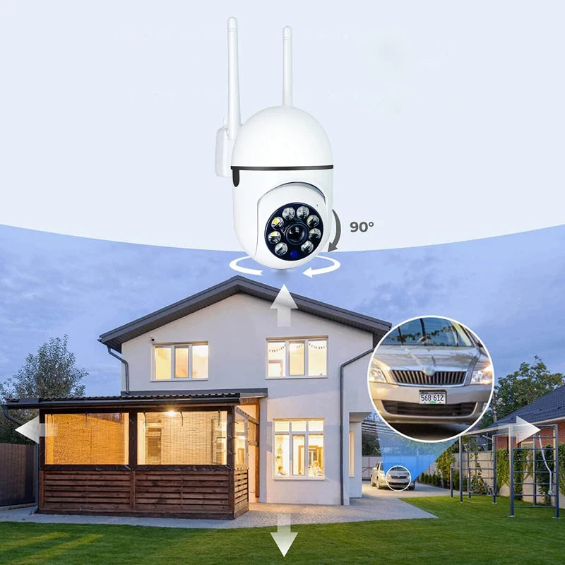 A7 1080P Security Camera WIFI Camera Outdoor PTZ Speed Wireless IP Camera CCTV 4X Digital Zoom Audio Network Surveillance CAM