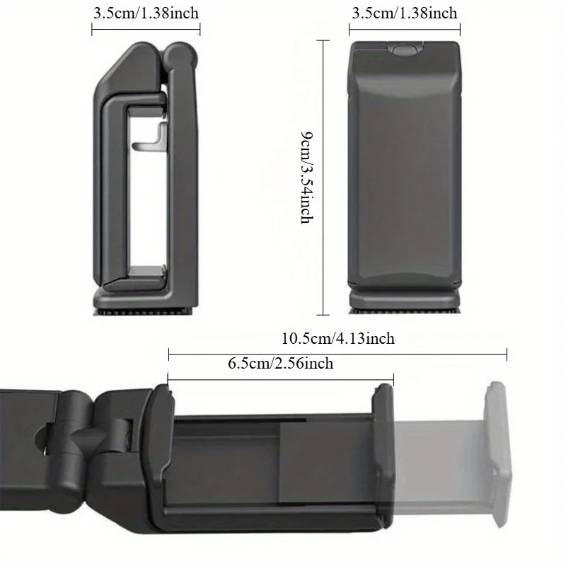 1/2pcs,Phone Holder-Car & Tabletop Mount for Hands-Free Viewing, The Ideal Gift for Travel Enthusiasts, Plane Travel Accessories