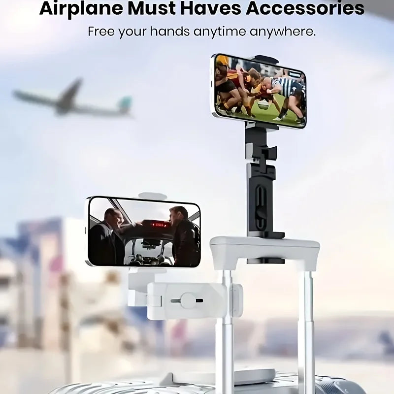 1/2pcs,Phone Holder-Car & Tabletop Mount for Hands-Free Viewing, The Ideal Gift for Travel Enthusiasts, Plane Travel Accessories
