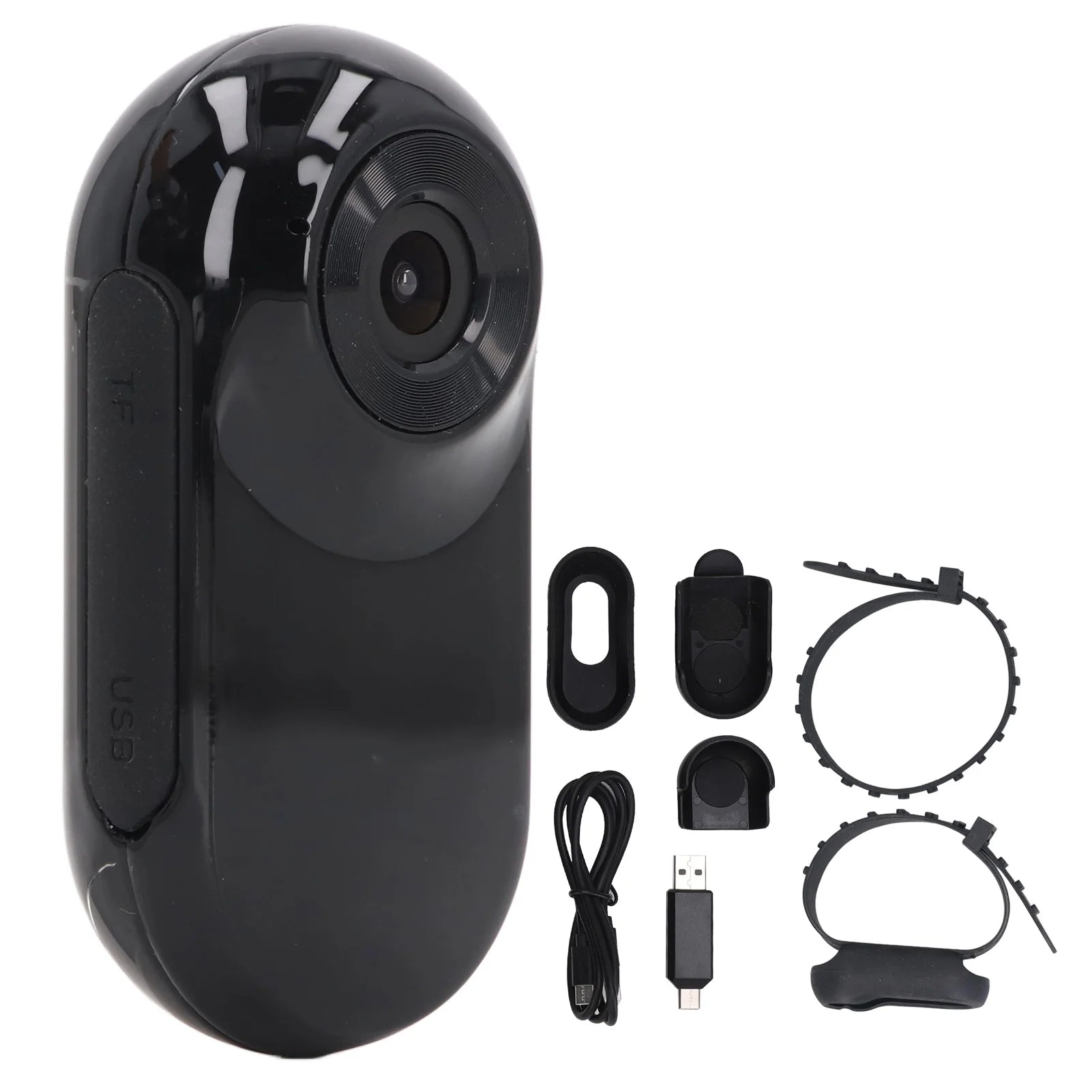 Pet Action Camera and Video Recoder 0.96in Screen Lightweight Full HD Rechargeable