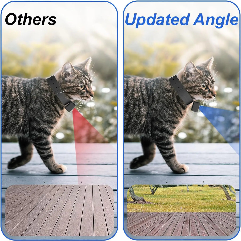 HD 1080P Pet Cameras Outdoors Wireless Collar Camera No WiFi Needed Video Records for Cats Dogs Birthday Gift Mini Camera