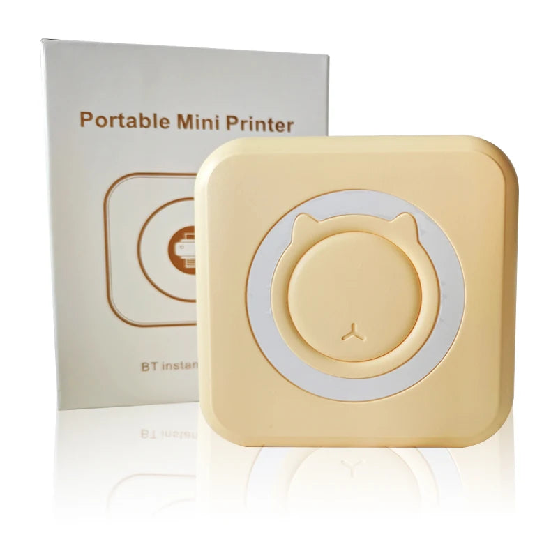 Mini Thermal Printer Wirelessly BT 203dpi