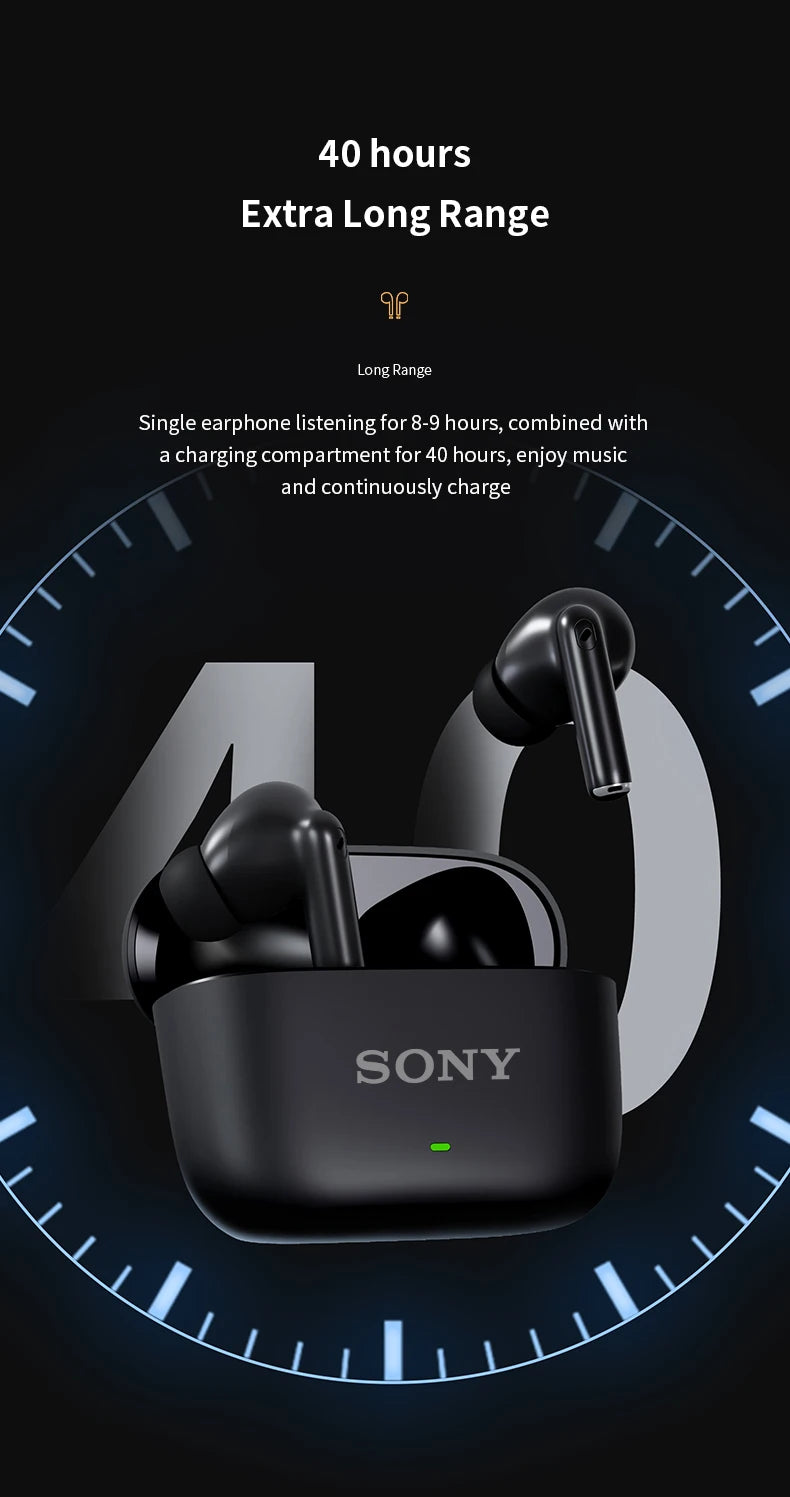 Original SONY S300 TWS Wireless Earphones In Ear Bluetooth True Sport Headphones HiFI Stereo Game Waterproof Headset With Mic
