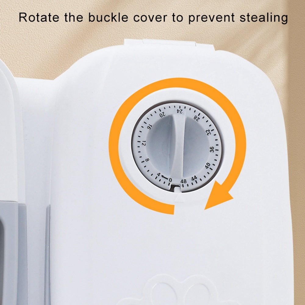Automatic Pet Feeder Smart Food Dispenser For Cats Dogs Timer Stainless Steel Bowl Auto Dog Cat Pet Feeding Pets Supplies - Shop Ornavi