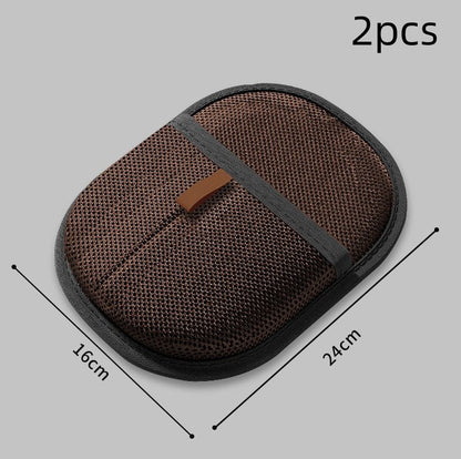 Pet Hair Remover Mitt Pet Hair Remover Gloves Deshedding Brush Glove For Dog Cat Rabbit With Long Short Curly Hair - Shop Ornavi
