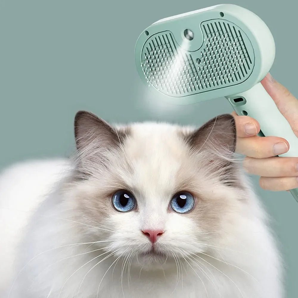 Pets Spray Hair Comb Pet Hair Remover Cleaning Brush Cats Grooming Dog Accessories Tools Dematting Water Mist Humidifier Comb Pet Supplies - Shop Ornavi